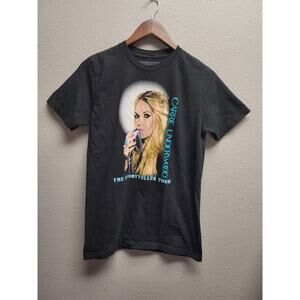Women's Carrie Underwood Shirt The Storyteller Tour 2016 Black Tour Tee Small